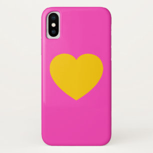 Yellow Gold Heart Case-Mate iPhone Case