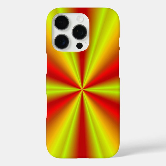 Yellow Gold Red Rainbow Case-Mate iPhone Case (Back)