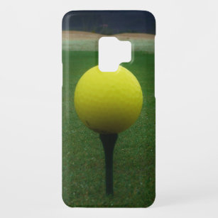 Yellow Golf Ball on a mountain golf course Case-Mate Samsung Galaxy S9 Case