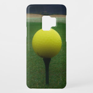 Yellow Golf Ball on a mountain golf course Case-Mate Samsung Galaxy S9 Case