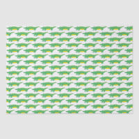 Yellow Green Alligator Crocodile Gator Croc Animal