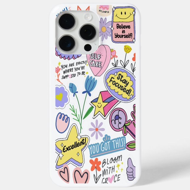 Yellow Green Bright Peaceful Awareness Phone Case (Back)