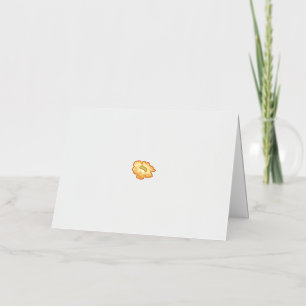 Yellow-Green, Cornelll Red anthurium Design Foil Holiday Card