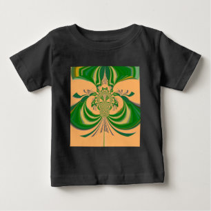 Yellow Green Design. Baby T-Shirt
