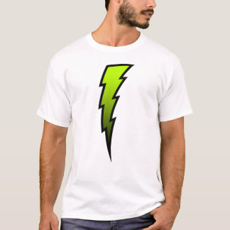 Yellow-Green Lightning Bolt T-Shirt
