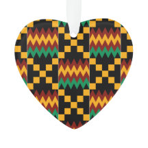 Yellow, Green, Red, Black Kente Cloth