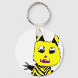 Yellow Gremlin Keychain