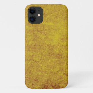 yellow grunge texture Case-Mate Barely There iPhone 11 Case