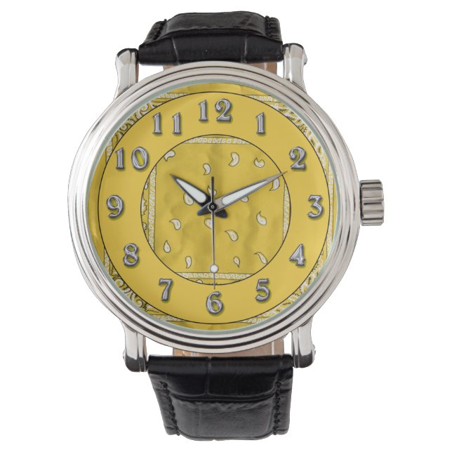 Yellow Hanky Watch (Front)