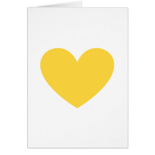 Yellow heart