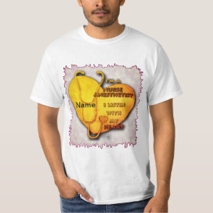 Yellow Heart Nurse Anesthetist T-Shirt