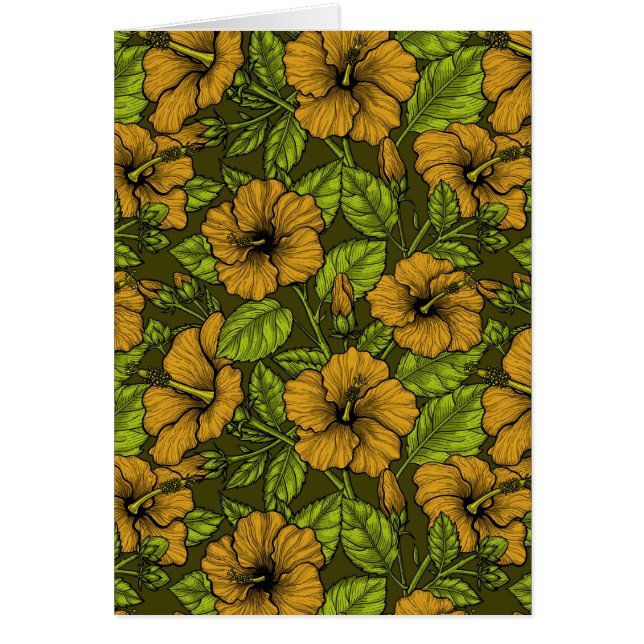 Yellow hibiscus (Front)