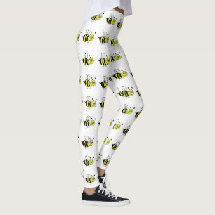 Yellow Honey Bee Leggings