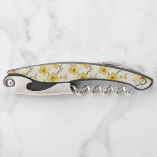 Yellow Honey Flowers Corkscrew