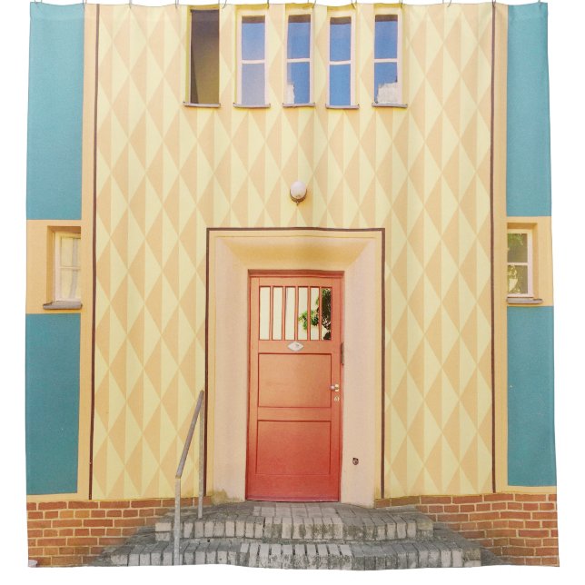 Yellow house illustration (Front)