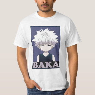 "  Yellow Hunter X Hunter Killua Zoldyck Baka " T-Shirt