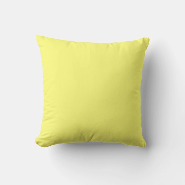 yellow ,important 2021 trends throw pillow (Front)
