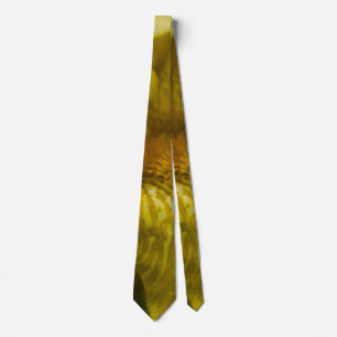 Yellow Iris Beard Neck Tie