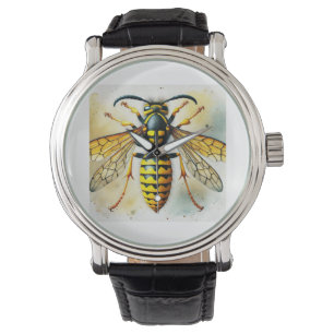 Yellow Jacket Insect 170924IREF242 - Watercolor Watch
