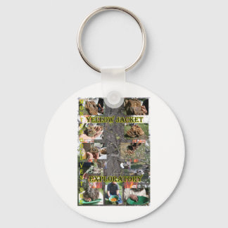 Yellow Jacket Keychain
