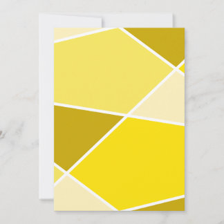 Yellow JanaiCreates Color Collection Invitation