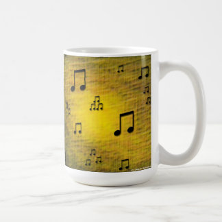 Yellow Jazz Art Mug