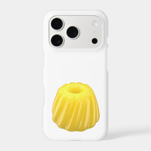 Yellow jelly pudding