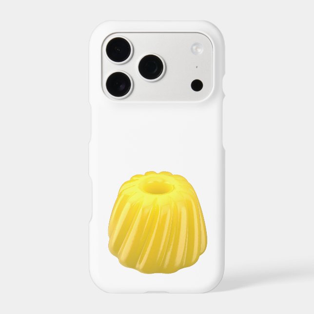 Yellow jelly pudding (Back)