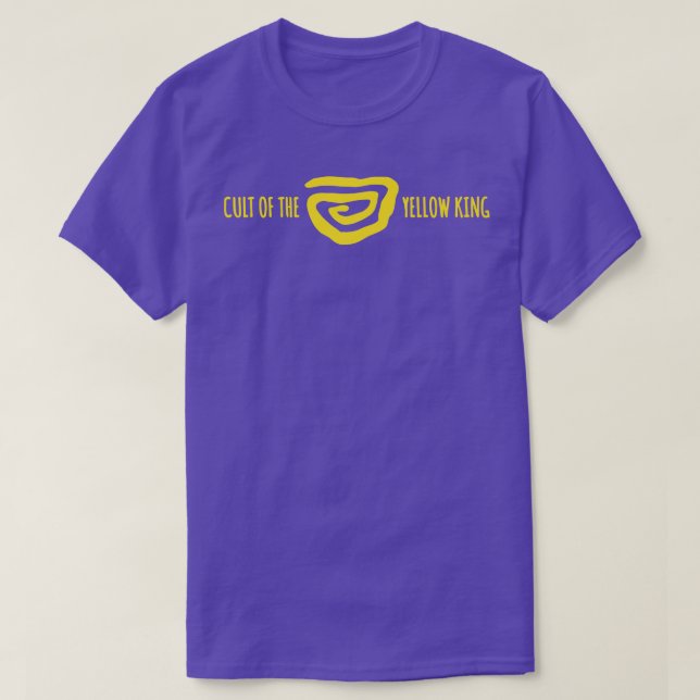 Yellow King T-Shirt (Design Front)