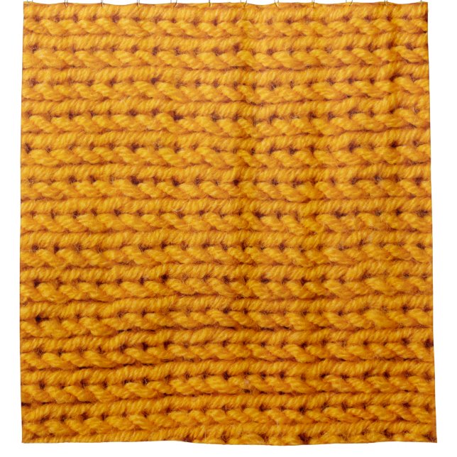 Yellow knitted wool texture background pattern wit (Front)