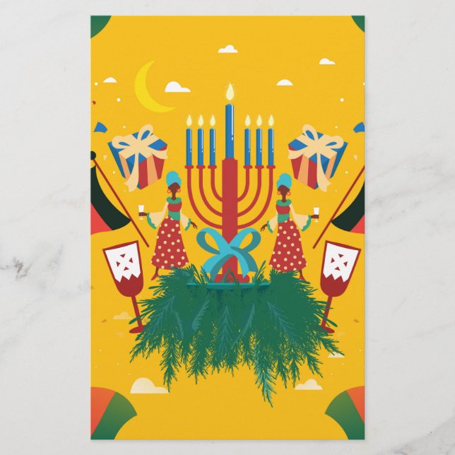 yellow Kwanzaa (Front)