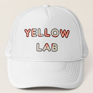 yellow lab Canadian-Flag in name Trucker Hat