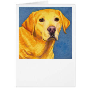 Yellow Lab Card - "Mixsy"