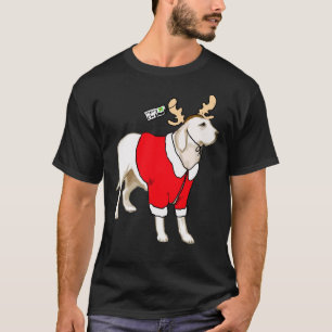 Yellow Lab Christmas T-Shirt