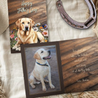 Yellow Lab Dog Dad Fathers Day
