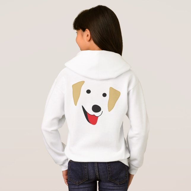 Yellow Lab Face (Back Full)
