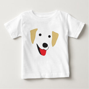 Yellow Lab Face Baby T-Shirt