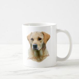 Yellow Lab Faithful Friend Coffee Mug