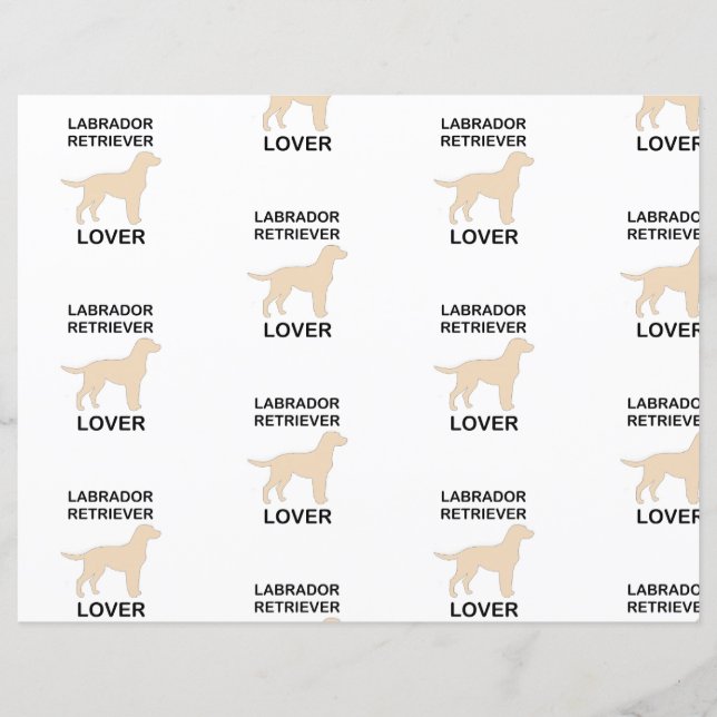yellow lab lover (Back)