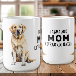 Yellow Lab Mom - Labrador Mom Extraordinaire Coffee Mug