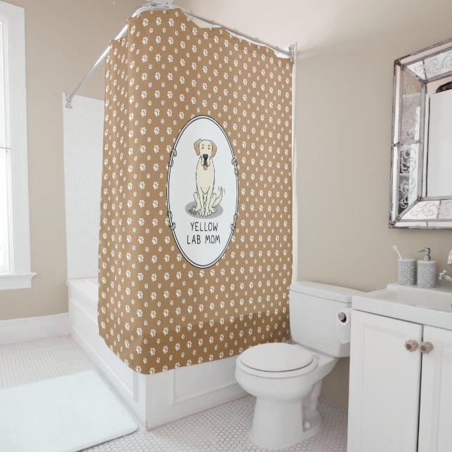 Yellow Lab Mom Labrador Retriever Mom Cute Dog Mom (In Situ)