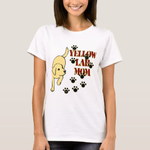 Yellow Lab Mom T-Shirt