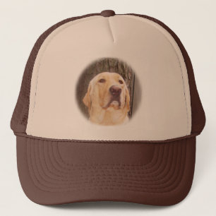 Yellow Lab Trucker Hat