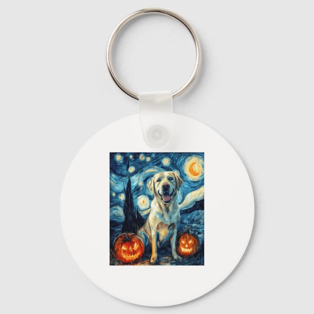 Yellow Labrador (1) Keychain (Front)