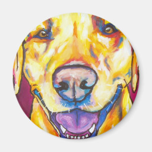 Yellow Labrador 1 Magnet