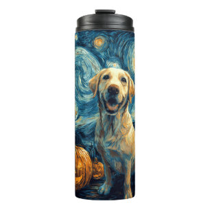 Yellow Labrador (2) Thermal Tumbler