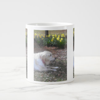Yellow Labrador Giant Coffee Mug