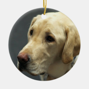 Yellow Labrador Ornament