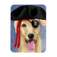 Yellow Labrador Pirate