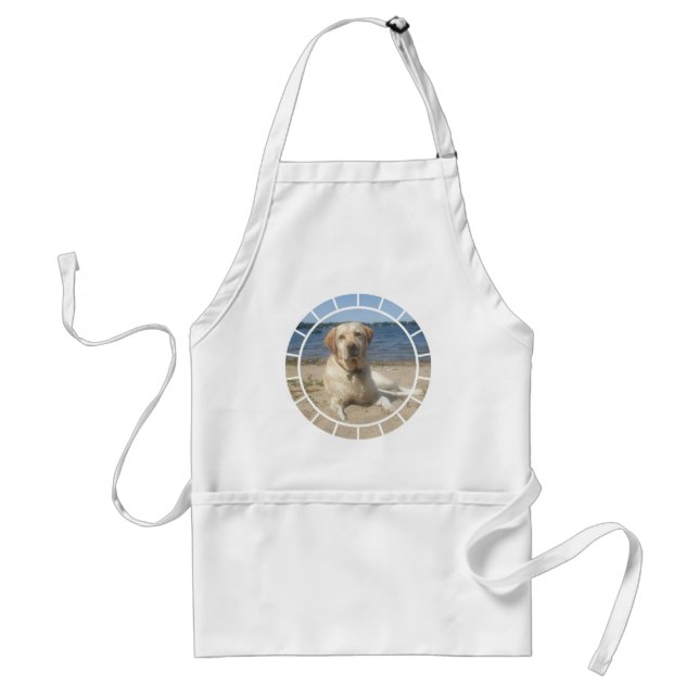 Yellow Labrador Retriever Apron (Front)
